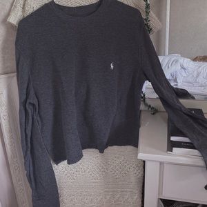 Ralph Lauren Polo Thermal Cropped Long sleeve